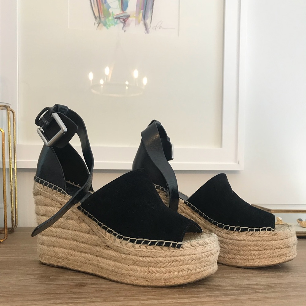 Marc Fisher Wedges Black - NEVER WORN